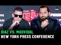 Nate diaz to jorge masvidal if you were the bmf youd do what you want  full presser