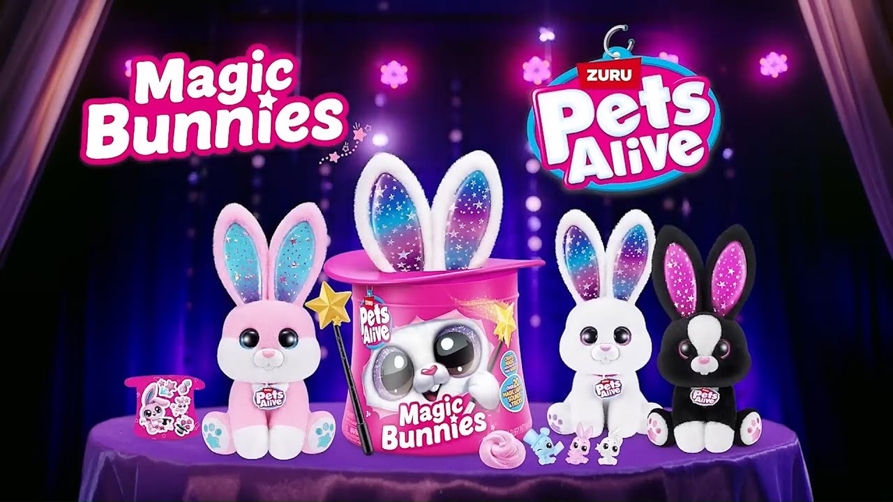Pets Alive Magic Bunnies di ZURU Peluche magico elettronico e