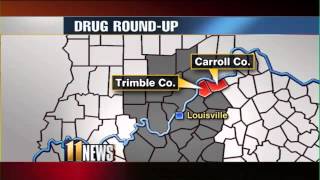 22 arrest warrants served after drug round up