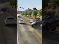 Realistic Highway Car Crashes #13