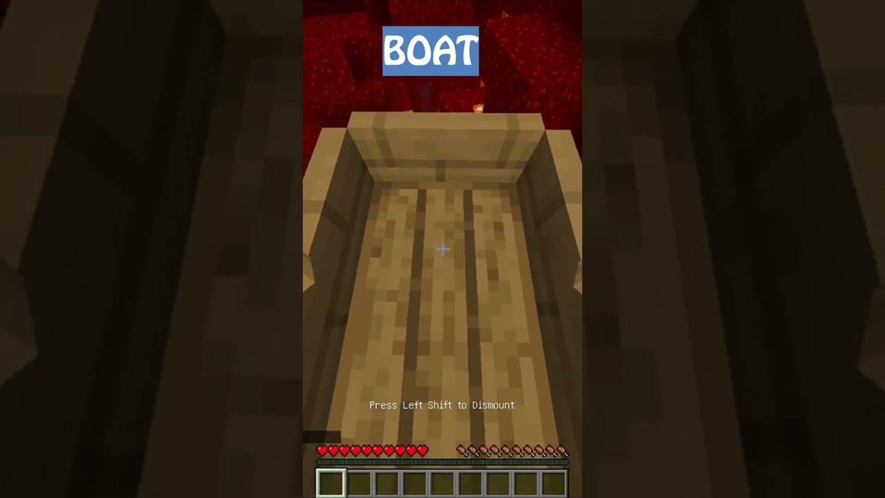 Minecraft nether MLG #shorts #mineraftshorts #minecraft