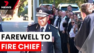Veteran fire chief retires after transforming rural firefighting | 7NEWS