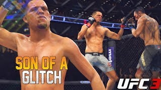 WOW! This Glitch Has To Be FIXED! Nate Diaz Fixing My Record! EA Sports UFC 3 Online Gameplay