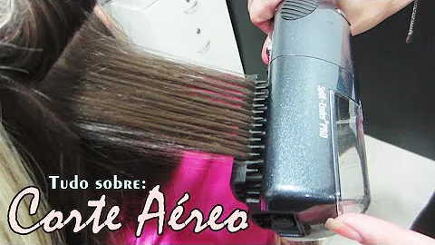 Como é feito corte de cabelo aéreo?