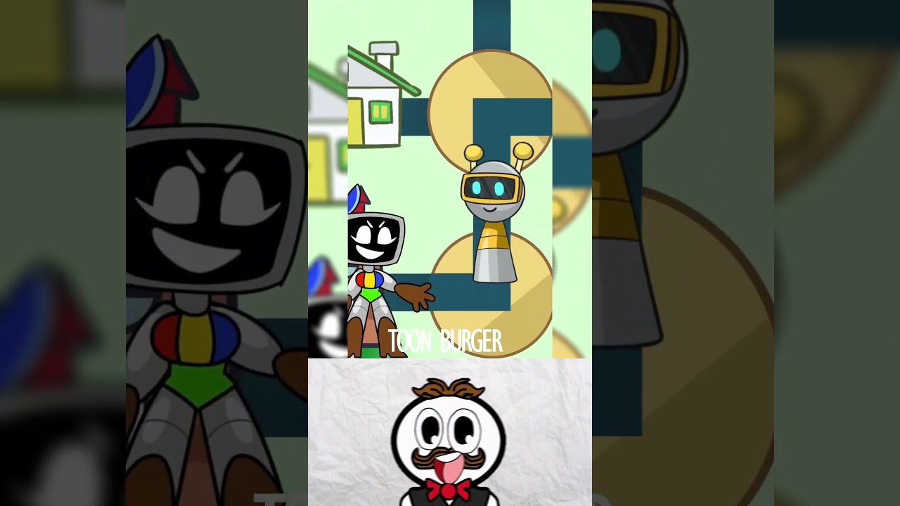 AYUDA a WENDA a encontrarse con GRAY. #sprunki Creditos: Toon Burger