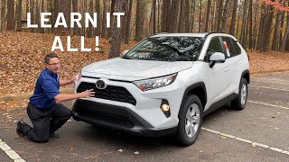 Learn All About 2021 Toyota RAV4 XLE: Buttons, Controls, Specs, Much More! PLUS a surprise guest! screenshot 1