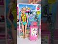 Satisfying With Unboxing Barbie Biologist Doll Set Toys, ASMR Video #shorts