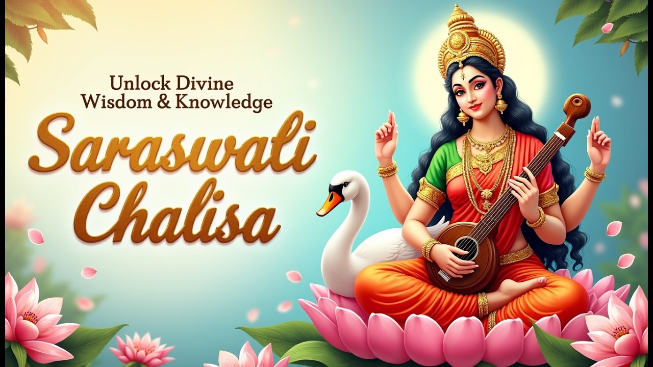 🌟 Saraswati Chalisa | Unlock Divine Wisdom & Knowledge | Powerful Chant | Viral Devotional Music