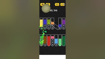 water sort puzzle (level 1145)