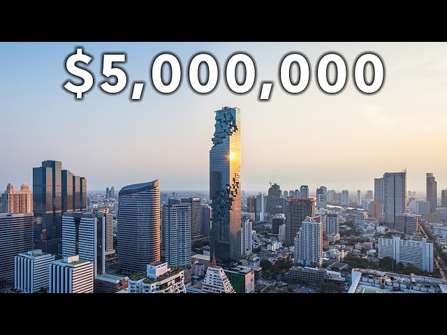 Touring the most Luxurious $5,000,000 Penthouse in Bangkok Thailand class=