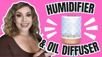 Transform Your Space with the Ultimate Humidifier and Essential Oil Diffuser Combo