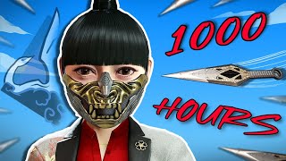 What 1000 HOURS of AZAMI Experience Looks Like - Rainbow Six Siege