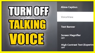 How to Turn Off Talking Voice & Screen Narration on Amazon Fire TV (Fast Method)