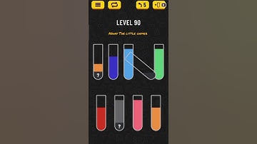 Water sort puzzle level 90