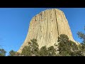 #902 Now THAT is a TREE STUMP! Devils Tower National Monument