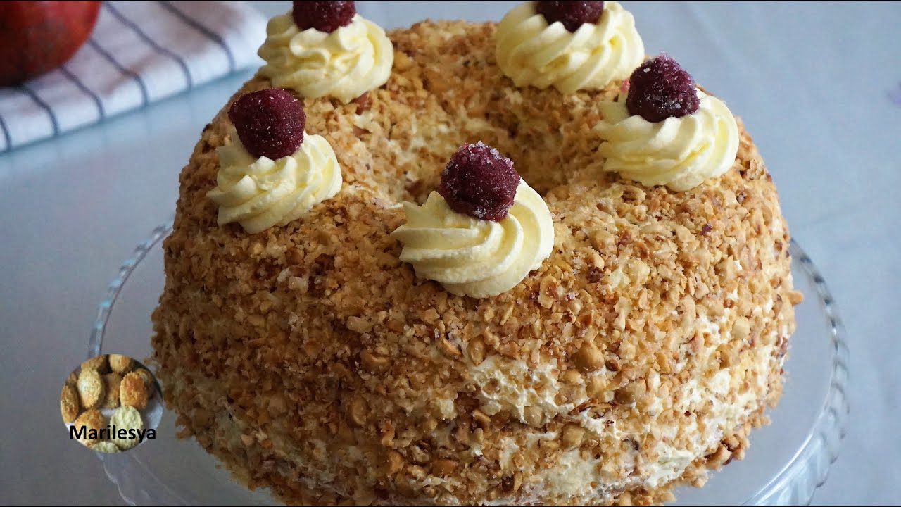 Праздничный немецкий торт ФРАНКФУРТСКИЙ ВЕНОК/Frankfurter Kranz