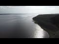 Вилейское водохранилище с высоты птичьего полета. Беларусь 2020