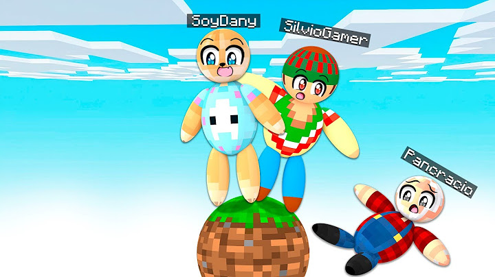 ¡NOS pasamos MINECRAFT pero ES REDONDO!🌕😂MINECRAFT con SILVIOGAMER y PANCRACIO