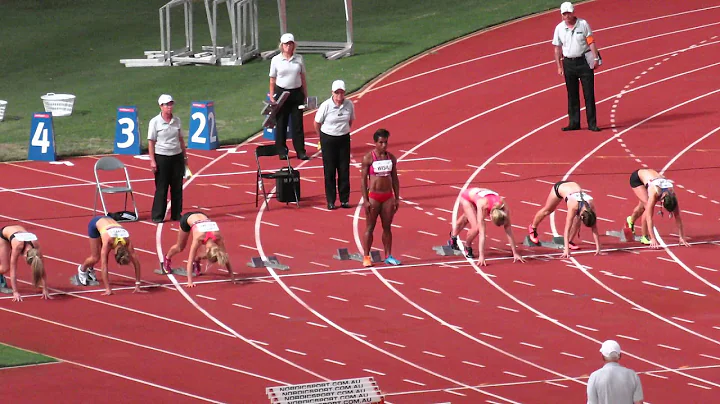 100M Melissa Breen 11.26 Australian Championships ...