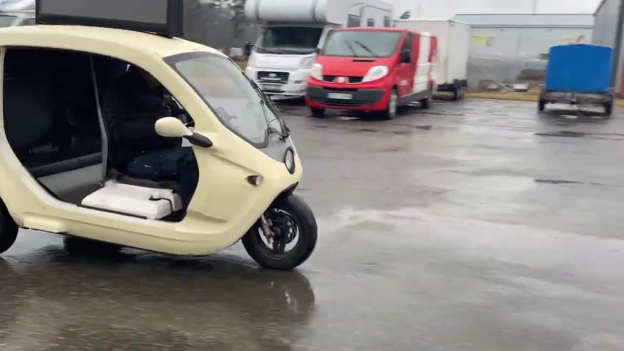 Pod / mopedbil el CLEAN MOTION ZBE