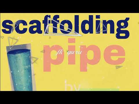 Scaffolding pipe || scaffold pipe || by fk