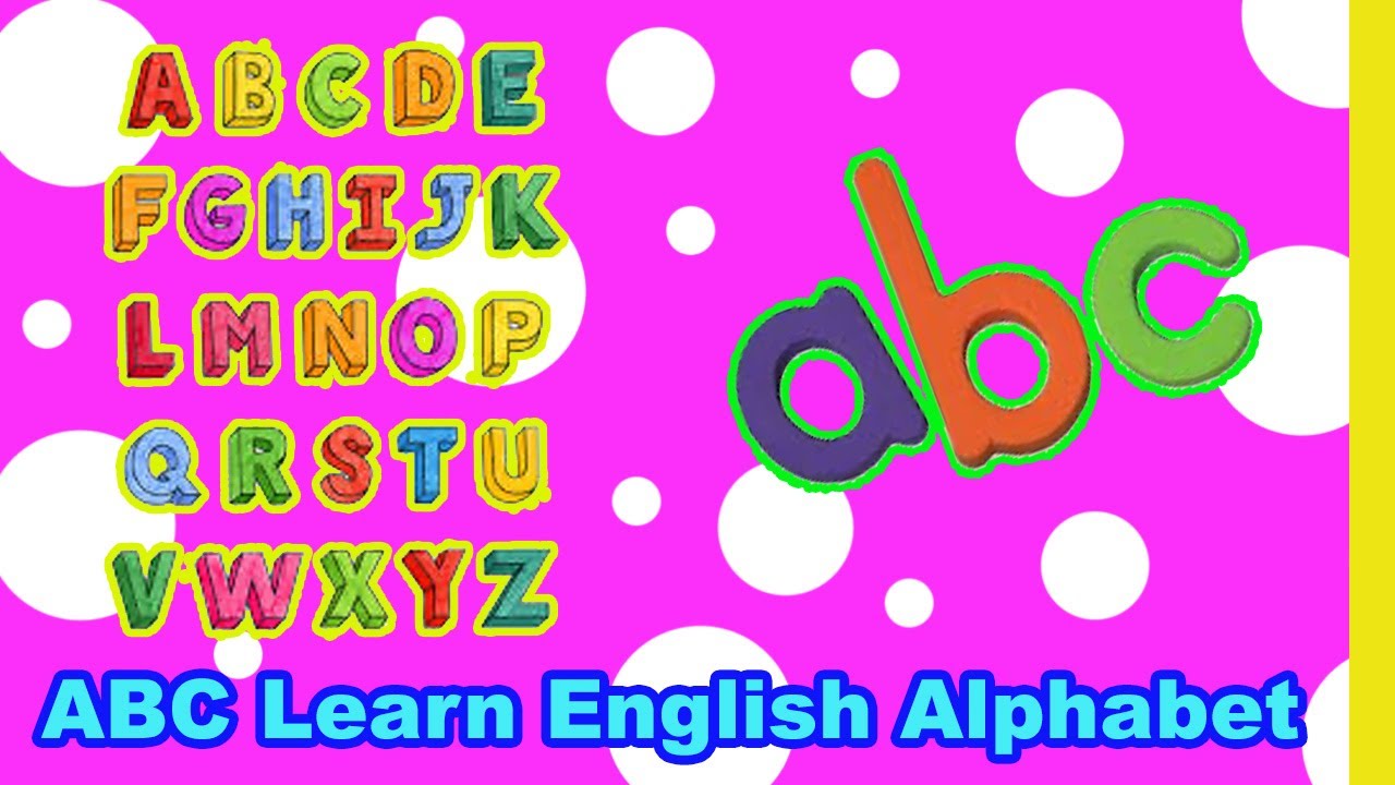 ABC Learn English Alphabet - YouTube