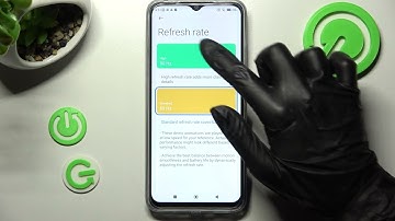 How to Manage Display Settings in Poco M5 - Change Display Refresh Rate