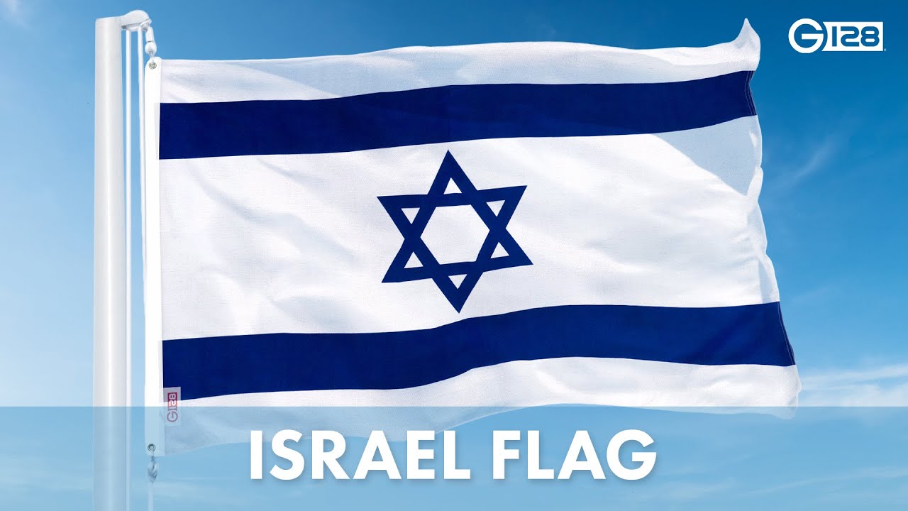 G128 Israel Flag 3x5 FT – Printed 150D Polyester – Vibrant Israeli Flag For Outdoor Or Indoor Display