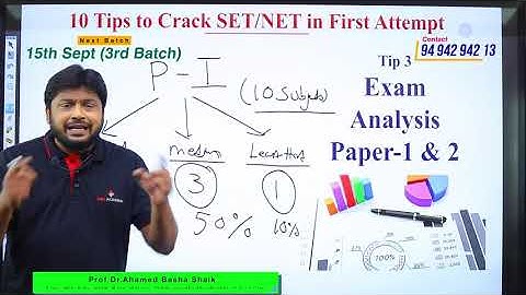 10 Tips to Crack SET/NET in First Attempt  | SET/NET Paper-1 Online Classes #apset2020notification