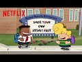 Opening Credits | Dreamworks The Epic Tales Of Captain Underpants | Netflix Futures