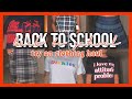 Back To School try-on clothing haul || 2019