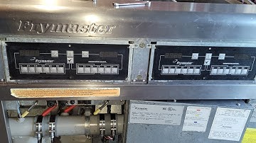 Frymaster Electric Fryer FMRE222: Reconfigure used Computer Magic in full pot to managing split pot