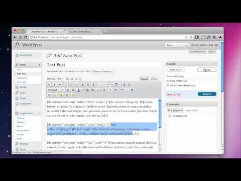 Showcase of nesting shortcodes on Shortcodes PRO 1.0.8