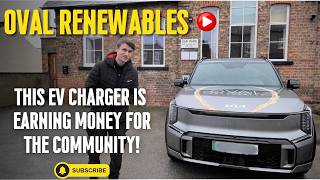 EV charger making money for the community!