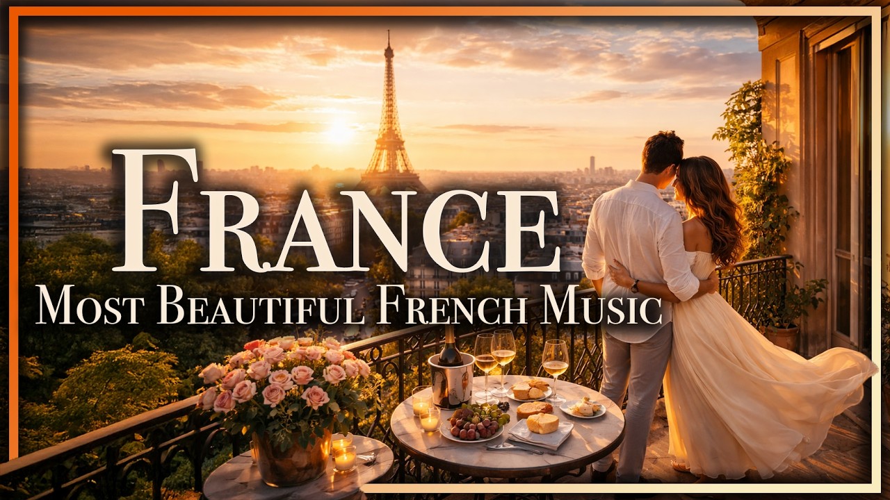 FRANCE in 4K 🇫🇷 Beautiful Cities of France with The Most Beautiful French Music |2 Hours Travel Film