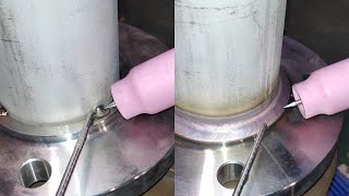 Tricks for TIG Welding to Produce 200 Flanges in One Day