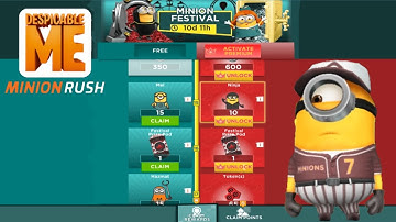 Shortstop Stuart Despicable Minion rush Rewards gameplay