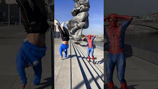 Spiderman vs Sportsman😂@mura.cinema #shorts