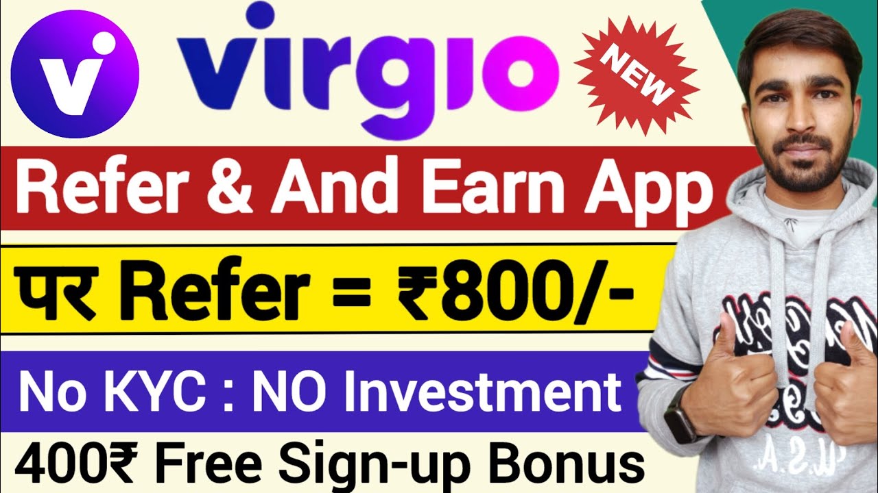 Refer and earn app today | 800₹ + 400₹ Bonus | Virgio Fashion | Refer and earn app 2023 | Snap Info