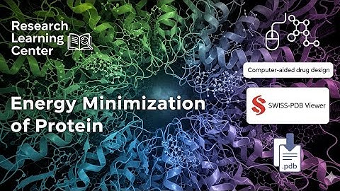 Energy minimization of protein