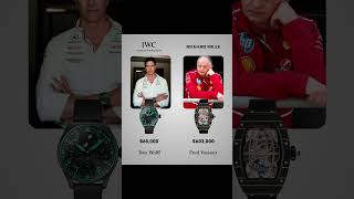 Toto Wolff vs Fred Vasseur Watches#watch #totowolff #fredvasseur #ferrari #watches
