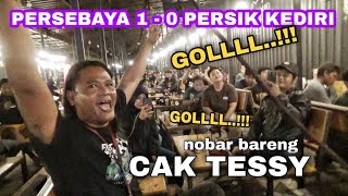 Download Lagu SEPERTI DI STADION..!! Euforia Nobar bareng CAK TESSY dan Bonek | PERSEBAYA VS PERSIK KEDIRI 1-0 MP3
