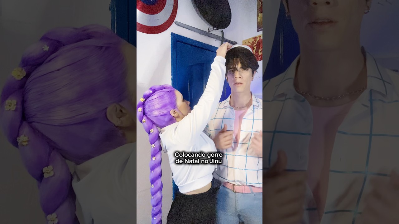 Rumi e Jinu - Rumi Cosplayer - Jinu Cosplayer - Guerreiras do K Pop - Huntrix - Saja Boys