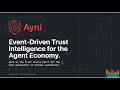Ayni — Avalanche Trust Oracle for Autonomous Agents (Event-Driven Trust Intelligence + x402)