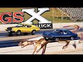 1970 Buick GSX Stage 1 vs 1969 Mercury Cougar 428 Cobra Jet PURE STOCK DRAG RACE - no commentary