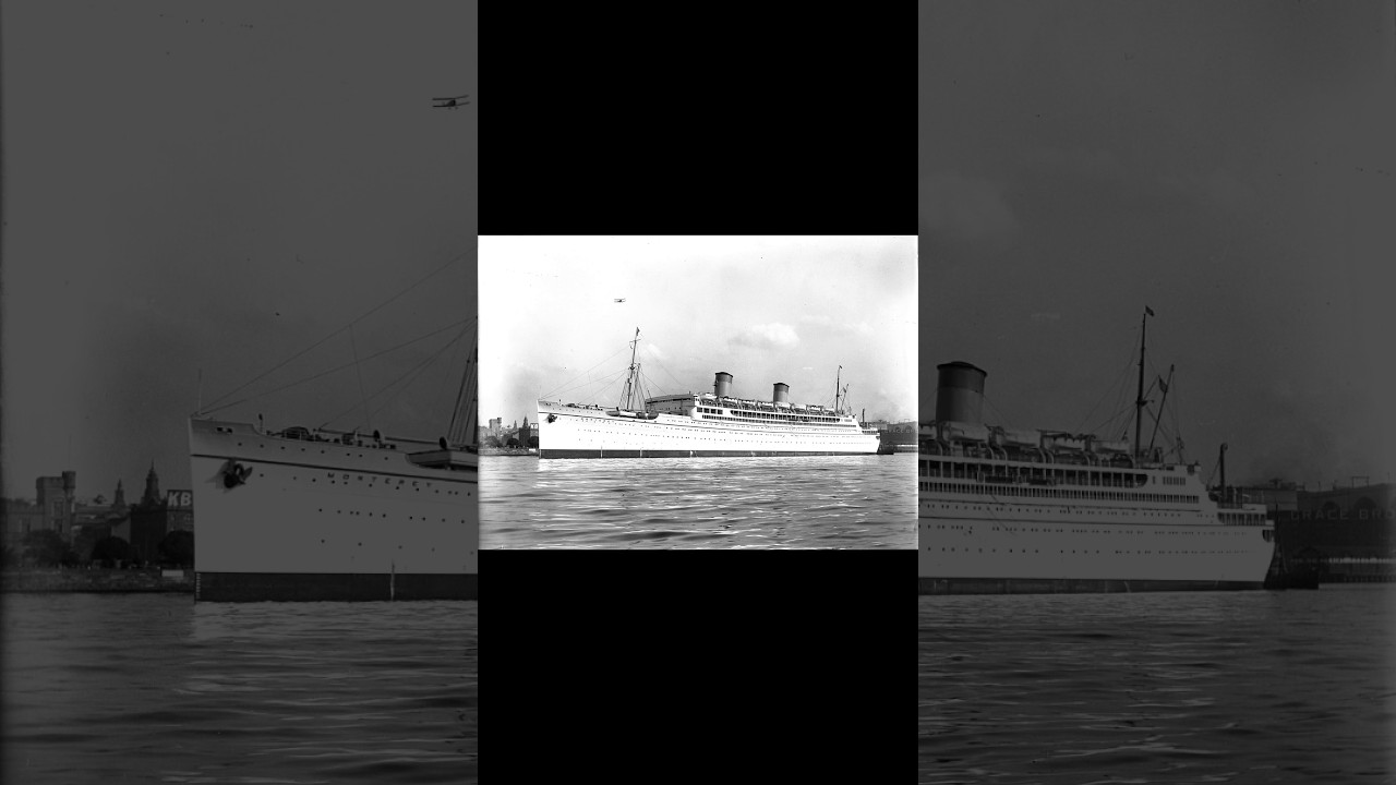 The Life of SS Monterey/Britanis #ship #oceanliner #history #ww2 #troopship #shipwreck #cruiseship