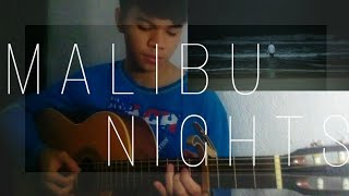malibu nights - lany (fingerstyle guitar cover) + free tabs