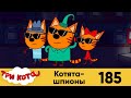 Три кота | Серия 185 | Котята шпионы | Мультфильмы для детей