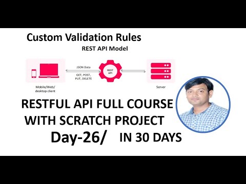 Custom Validation Web API ASP.NET CORE Hindi Day-26 | Full Course for ...