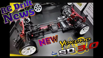 RC Drift News - NEW Yokomo Drift Chassis , Yokomo SD 3.0 " Super Drift "